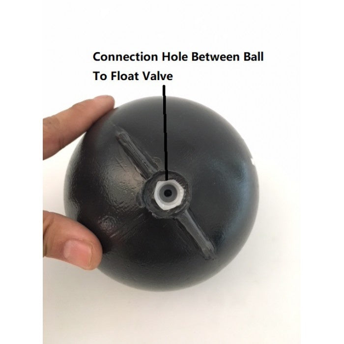 Toilet Water Tank PVC Float Ball Cistern Inlet Valve Water Level Control Float Ball Toilet Fittings